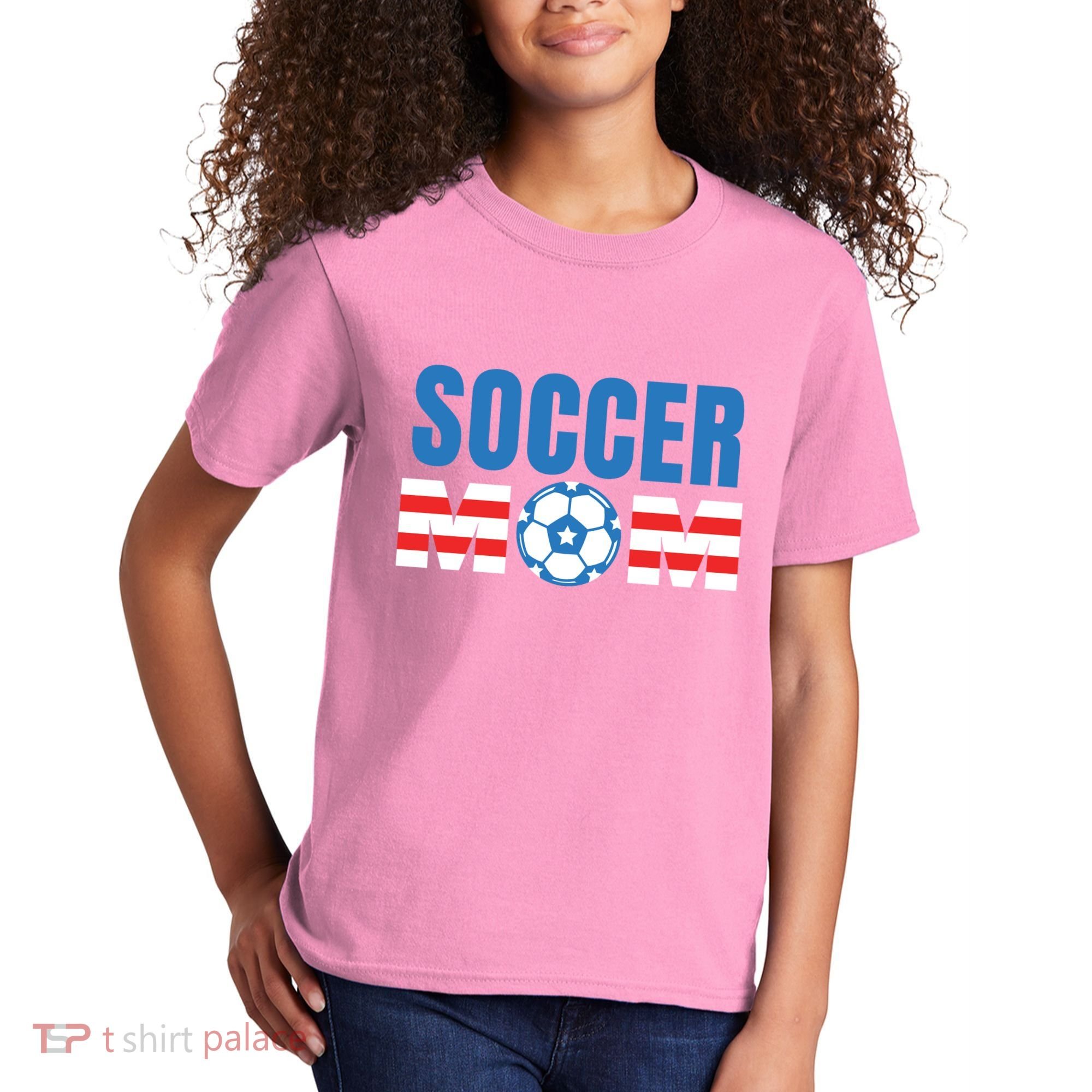 Soccer Mom USA Kids T-Shirt