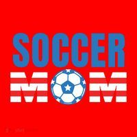 Soccer Mom USA Santa Hat thumb 1