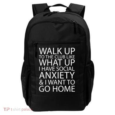 Social Anxiety Backpack