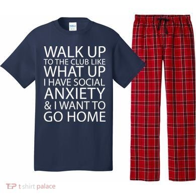 Social Anxiety Pajama Set