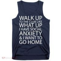 Social Anxiety Tank Top thumb 0