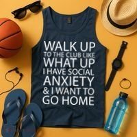 Social Anxiety Tank Top thumb 4