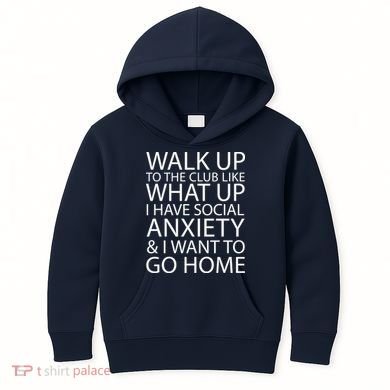 Social Anxiety Kids Hoodie