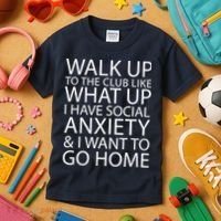 Social Anxiety Kids T-Shirt thumb 3