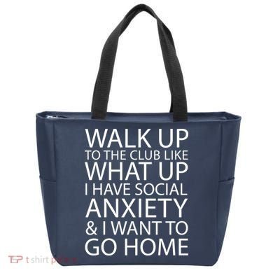 Social Anxiety Tote Bag