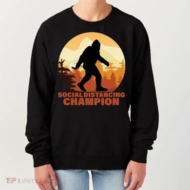 Social Distancing Champion Women's Sweatshirt