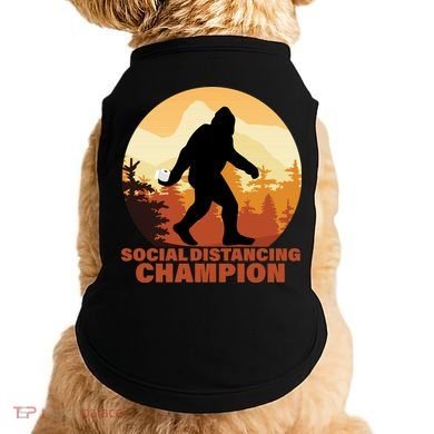 Social Distancing Champion Doggie Tank