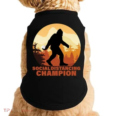 Social Distancing Champion Doggie Tank