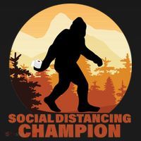 Social Distancing Champion Doggie Tank thumb 4