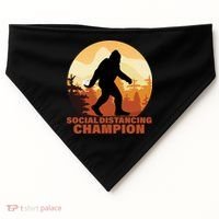 Social Distancing Champion USA-Made Doggie Bandana thumb 0