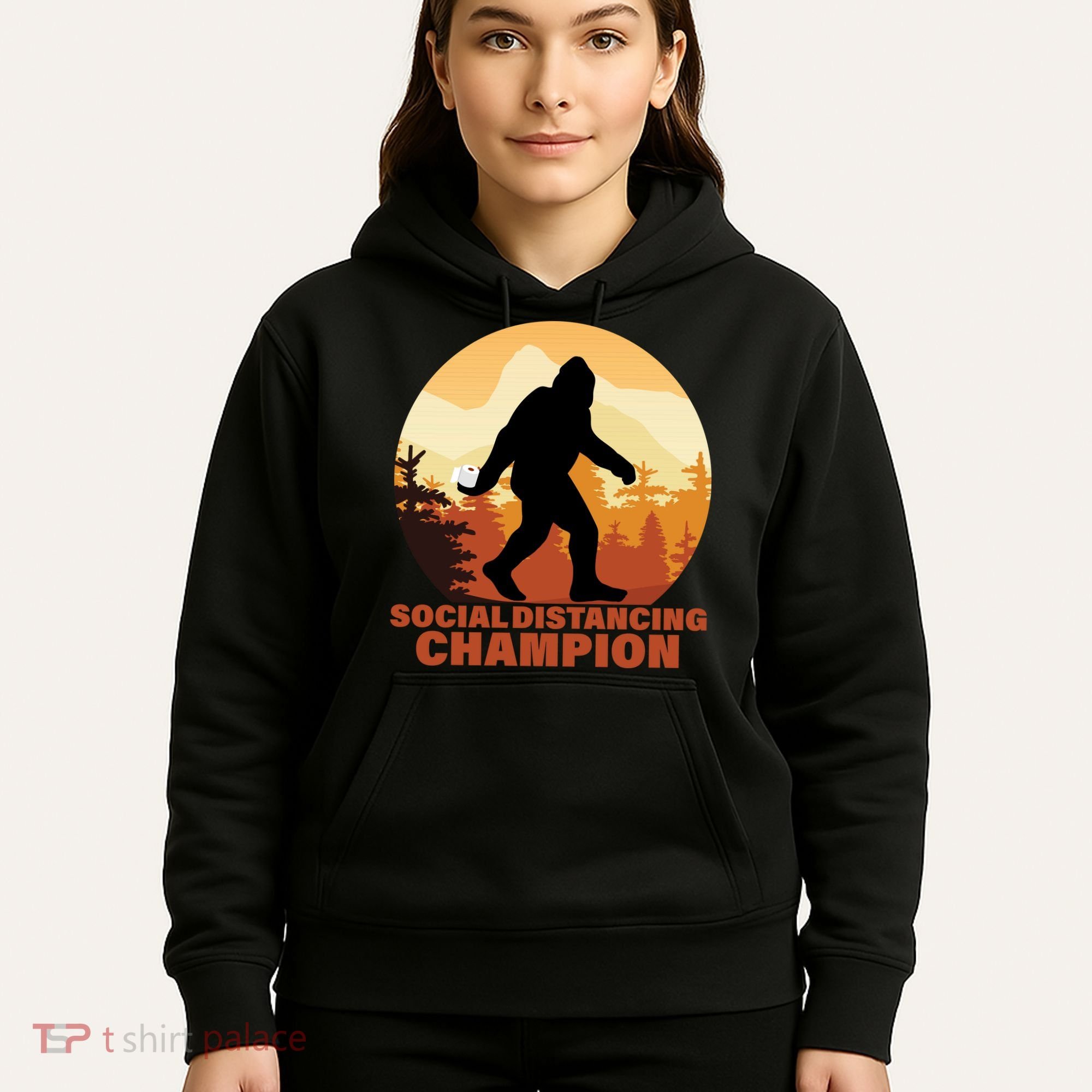 Social Distancing Champion Hoodie