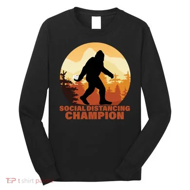 Social Distancing Champion Long Sleeve Shirt