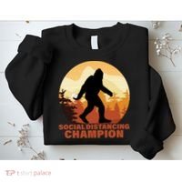 Social Distancing Champion Sweatshirt thumb 2