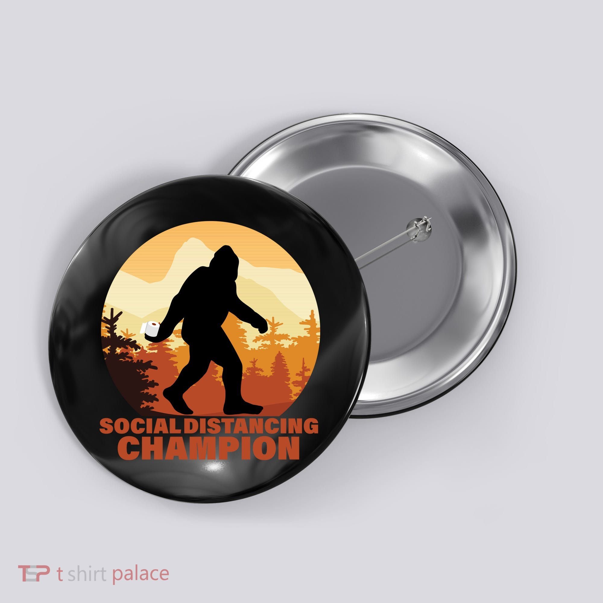 Social Distancing Champion Button