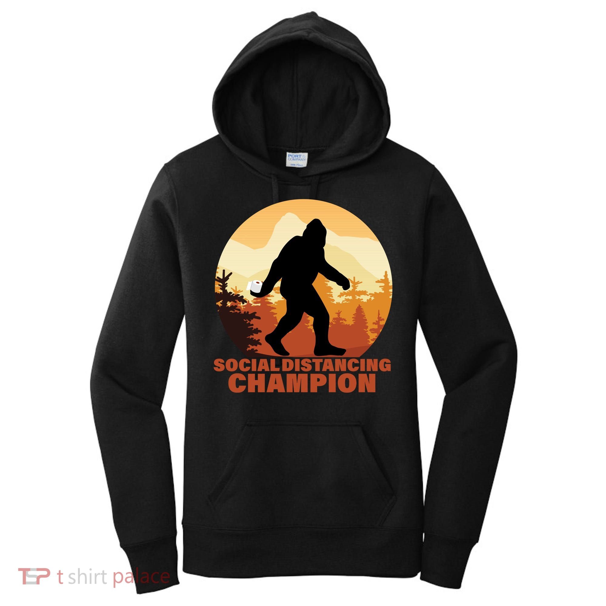 Social Distancing Champion Women's Hoodie