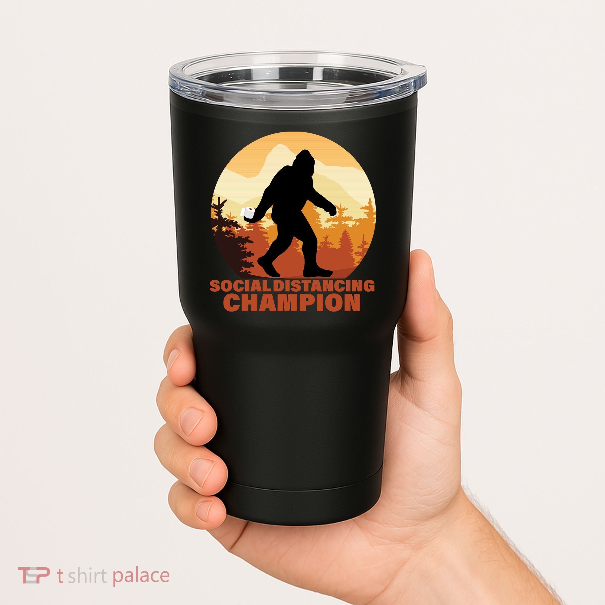 Social Distancing Champion Tumbler
