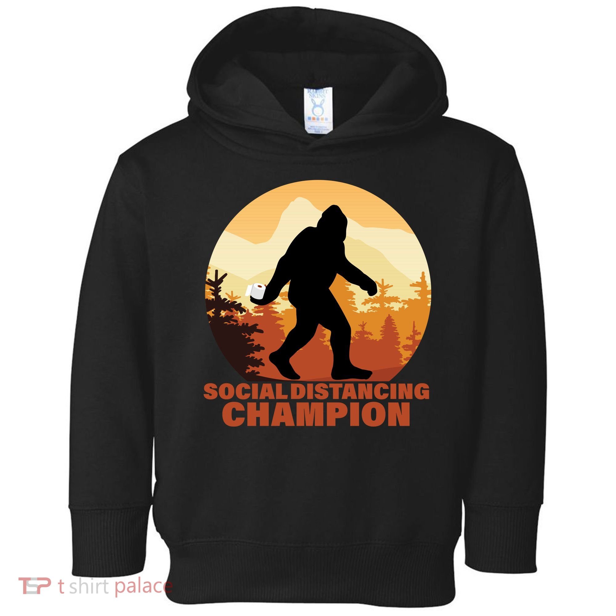 Social Distancing Champion Toddler Hoodie