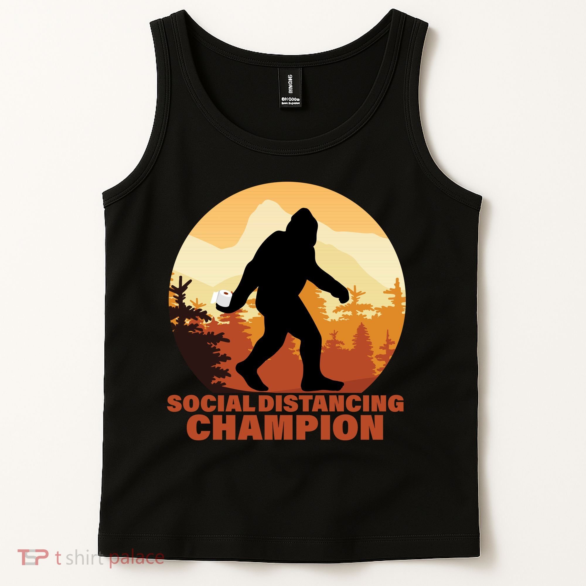 Social Distancing Champion Tank Top