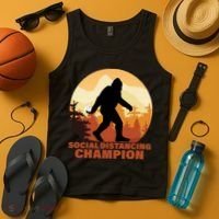 Social Distancing Champion Tank Top thumb 4