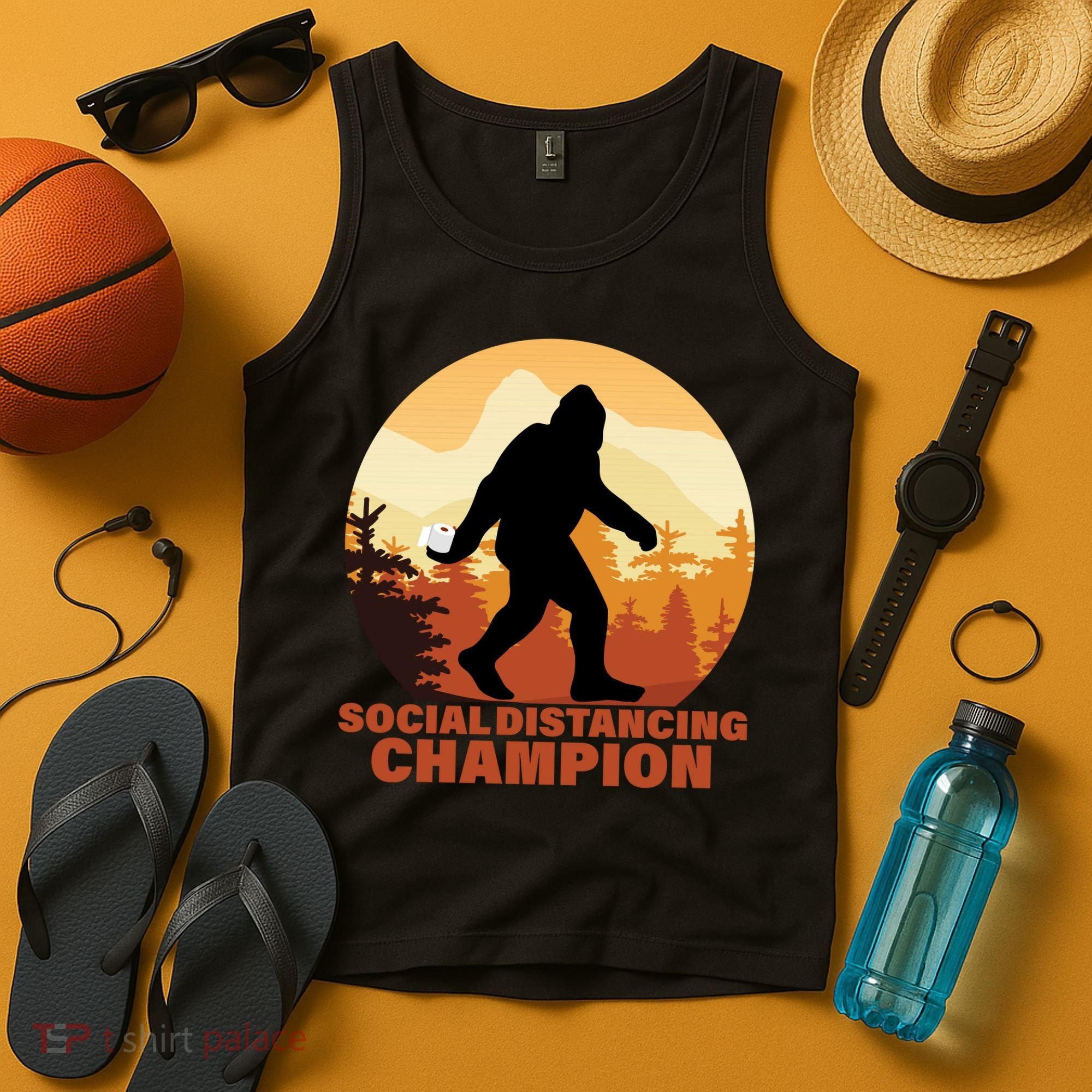 Social Distancing Champion Tank Top