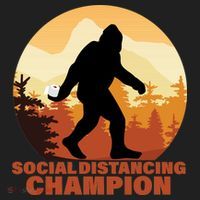 Social Distancing Champion Golf Towel thumb 3