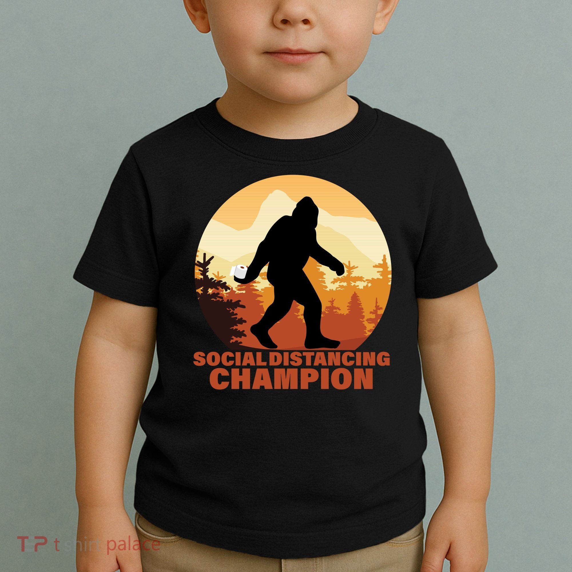 Social Distancing Champion Toddler T-Shirt