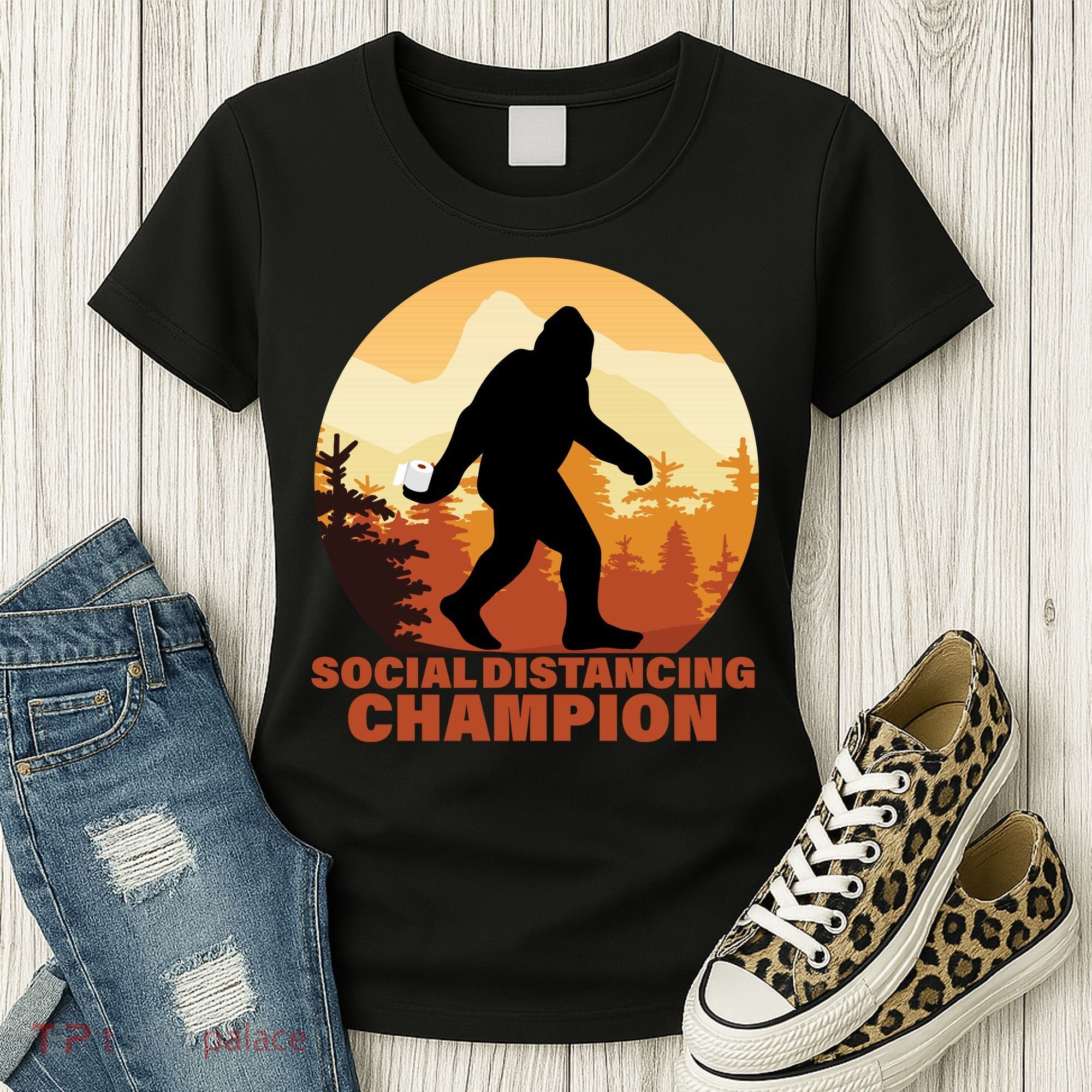 Social Distancing Champion Women's T-Shirt