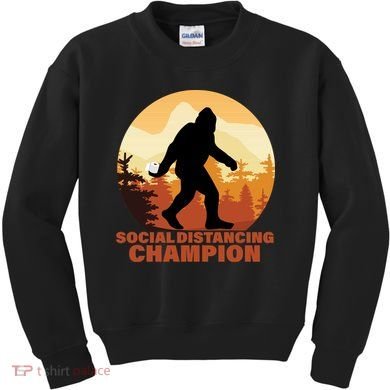 Social Distancing Champion Kids Sweatshirt