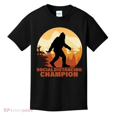 Social Distancing Champion Kids T-Shirt