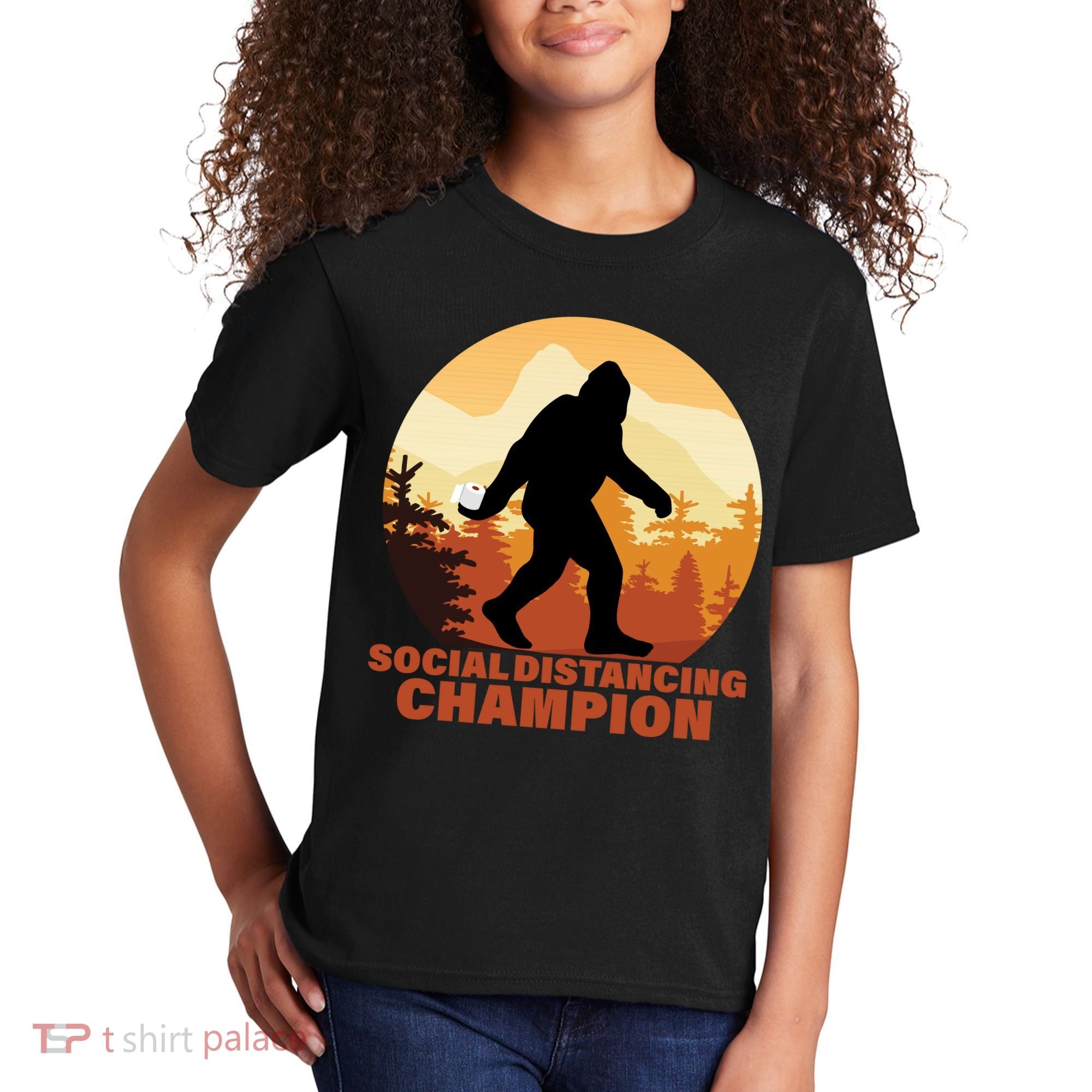 Social Distancing Champion Kids T-Shirt