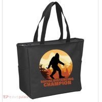 Social Distancing Champion Tote Bag thumb 2