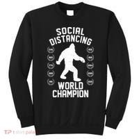 Social Distancing World Champion Sasquatch Sweatshirt thumb 0