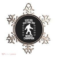 Social Distancing World Champion Sasquatch Ornament thumb 0