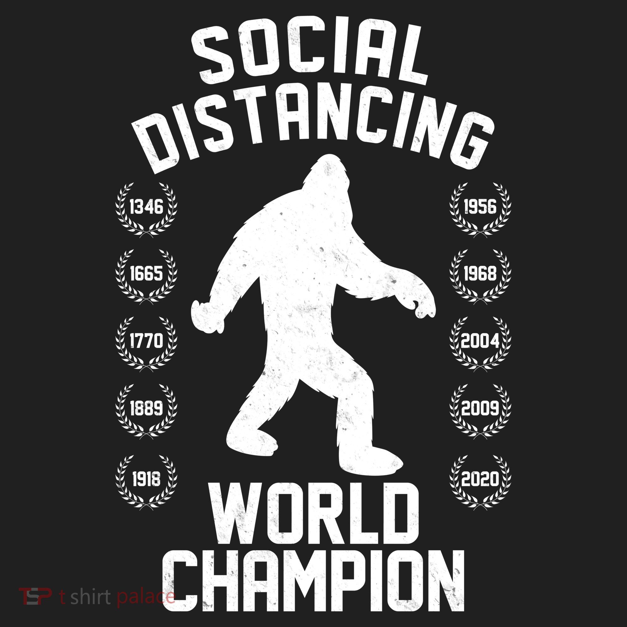 Social Distancing World Champion Sasquatch Hat