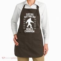 Social Distancing World Champion Sasquatch Apron thumb 2