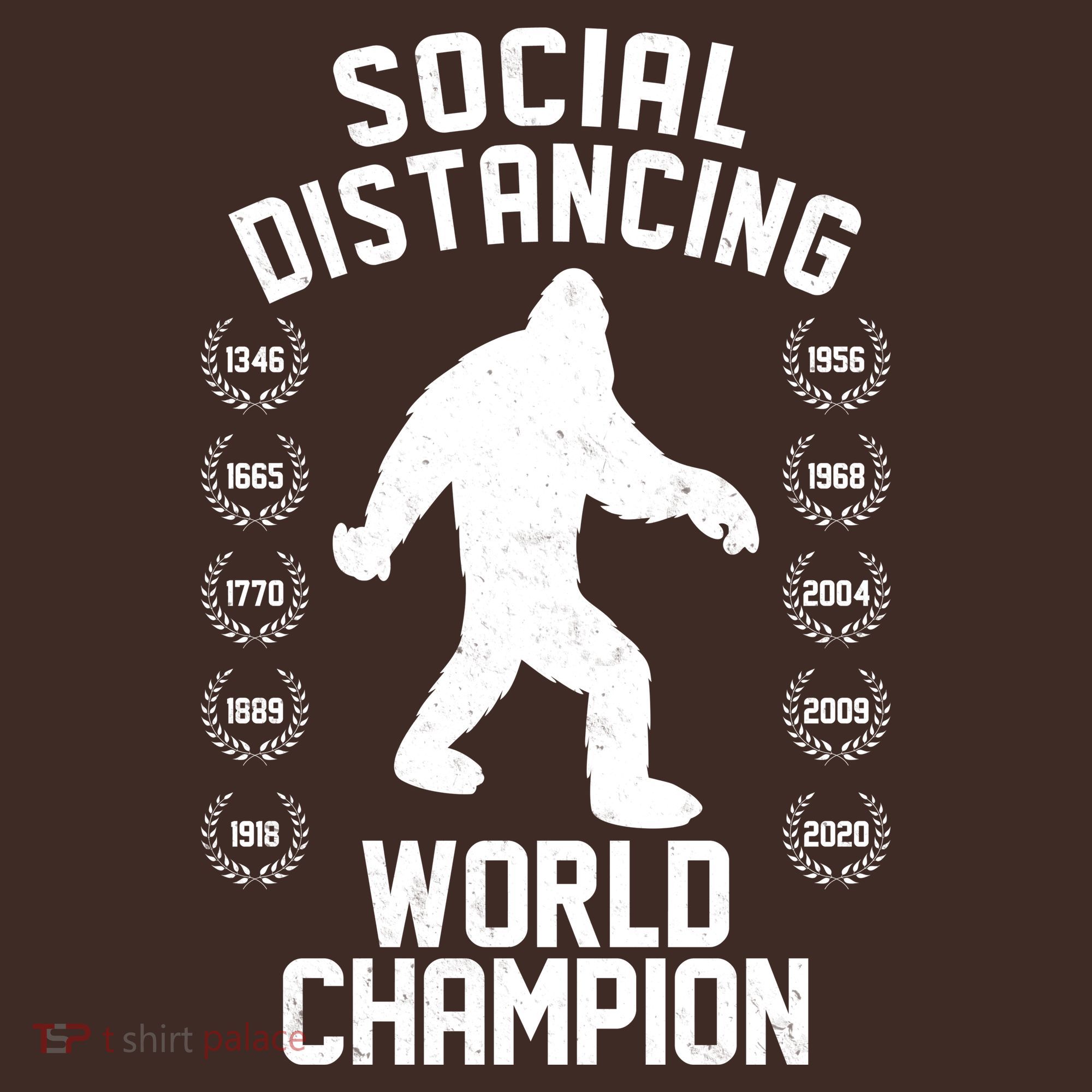 Social Distancing World Champion Sasquatch Apron