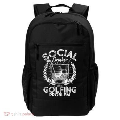 Social Drinker with a Golfing Problem Backpack