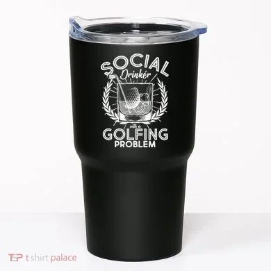 Social Drinker with a Golfing Problem Tumbler