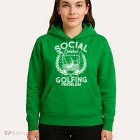 Social Drinker with a Golfing Problem Hoodie thumb 5