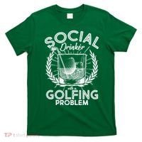 Social Drinker with a Golfing Problem T-Shirt thumb 0