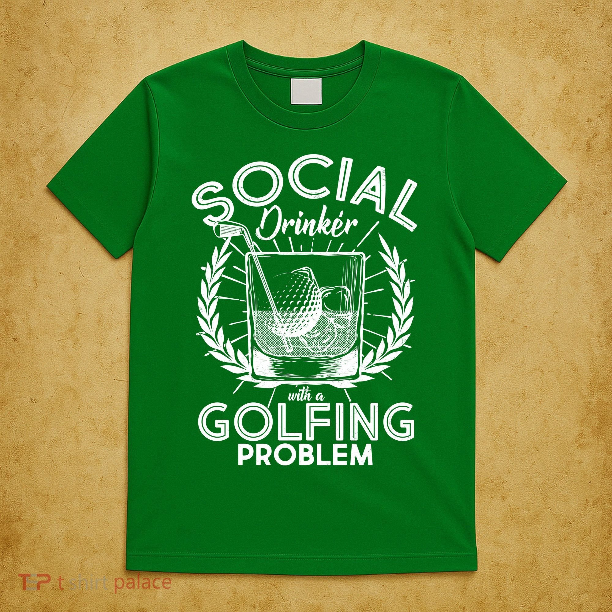 Social Drinker with a Golfing Problem T-Shirt