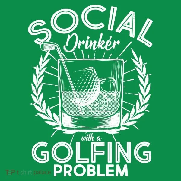 Social Drinker with a Golfing Problem Polo
