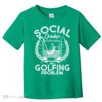 Social Drinker with a Golfing Problem Toddler T-Shirt thumb 0