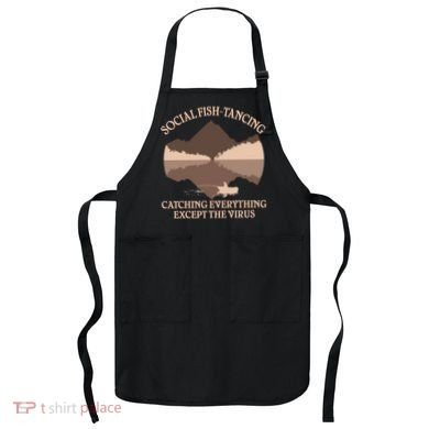 Social Fish-Tancing Funny Social Distancing Apron