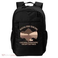 Social Fish-Tancing Funny Social Distancing Backpack thumb 0