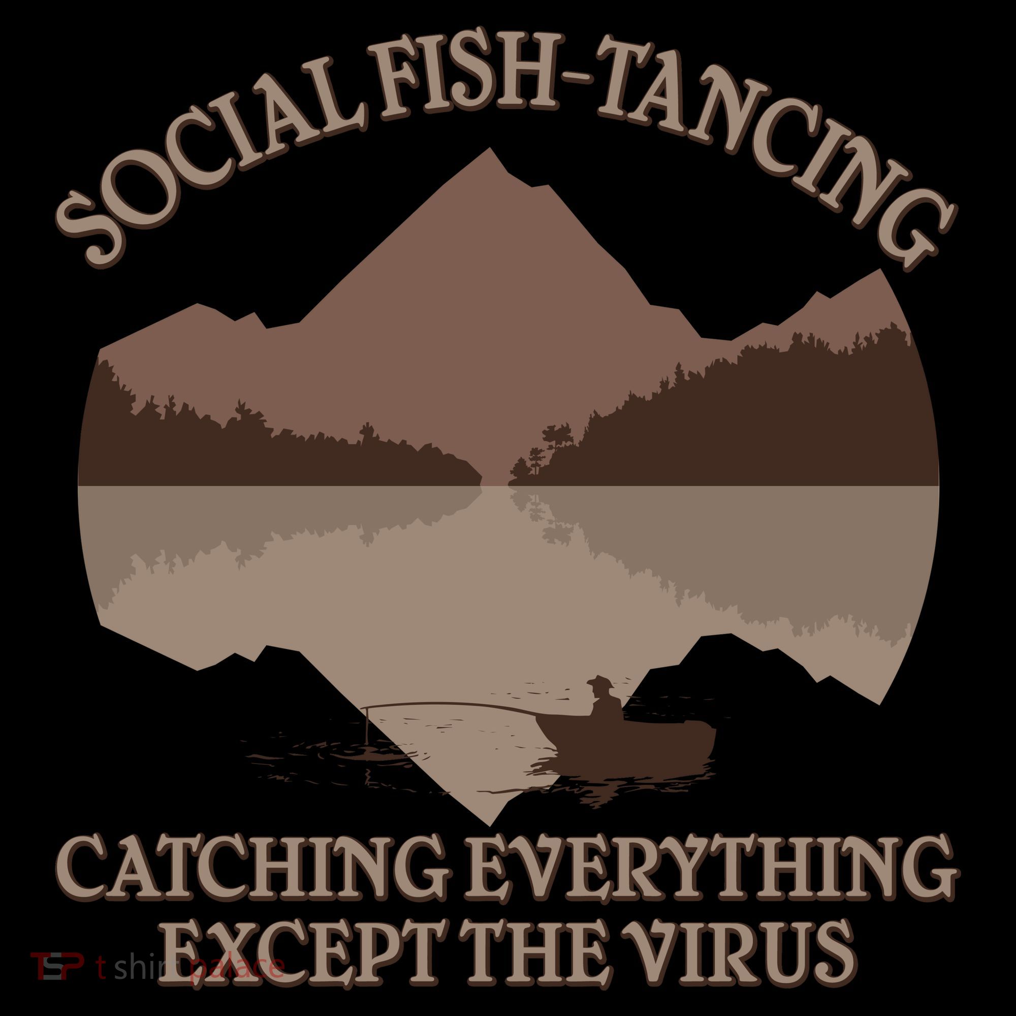Social Fish-Tancing Funny Social Distancing Coffee Mug