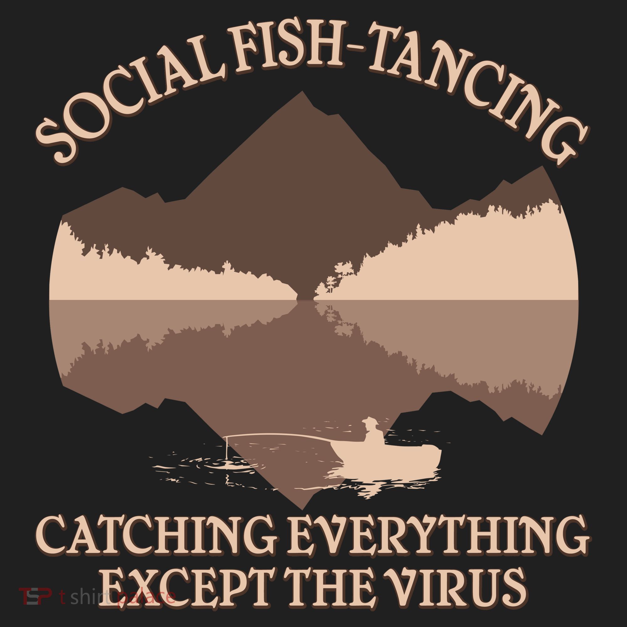 Social Fish-Tancing Funny Social Distancing Beanie