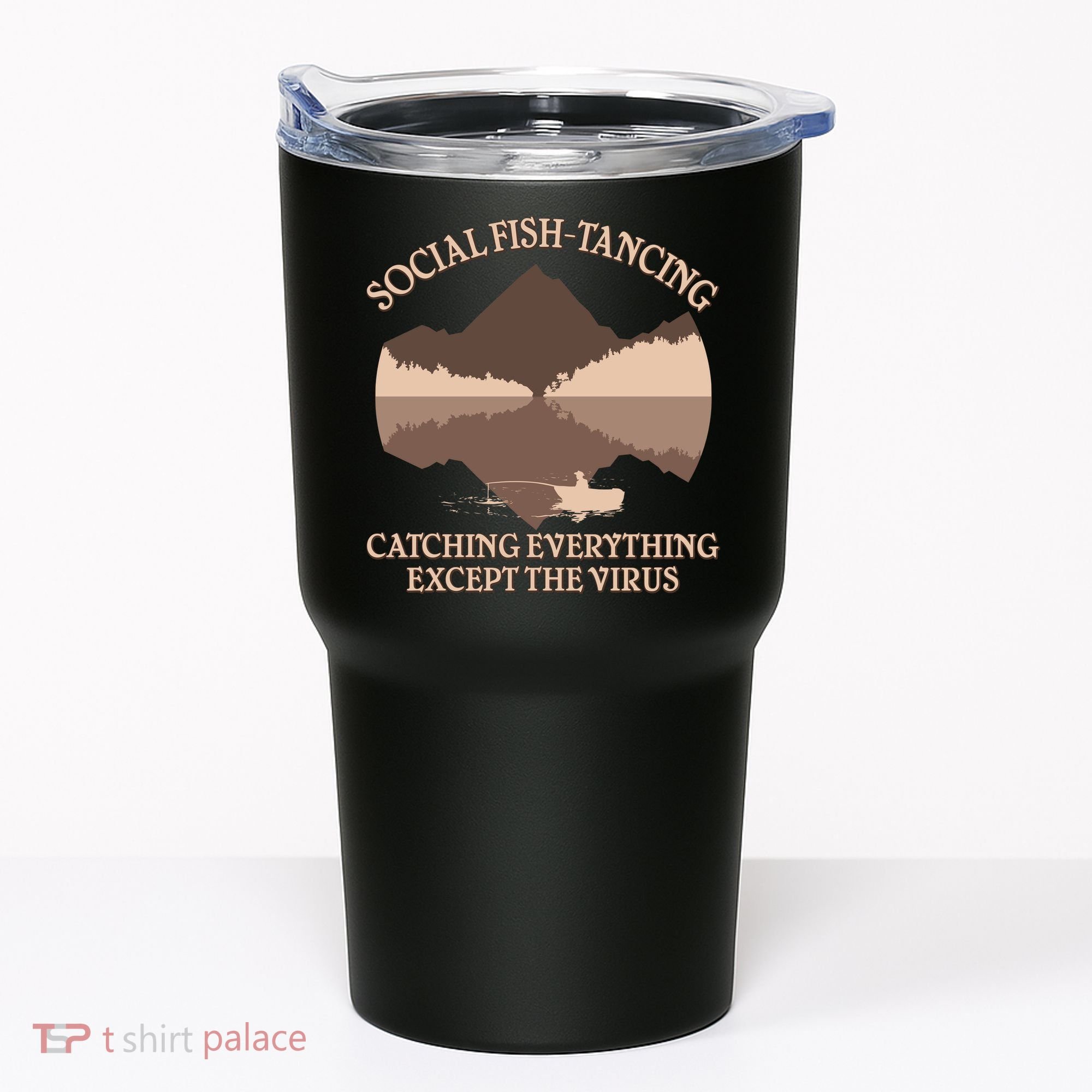 Social Fish-Tancing Funny Social Distancing Tumbler