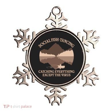 Social Fish-Tancing Funny Social Distancing Ornament