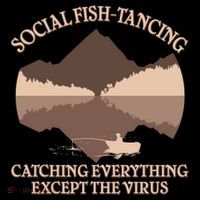 Social Fish-Tancing Funny Social Distancing Ornament thumb 1